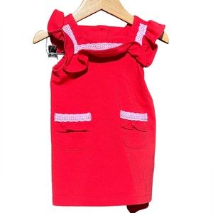 Janie and Jack Ruffles collar dress for girls